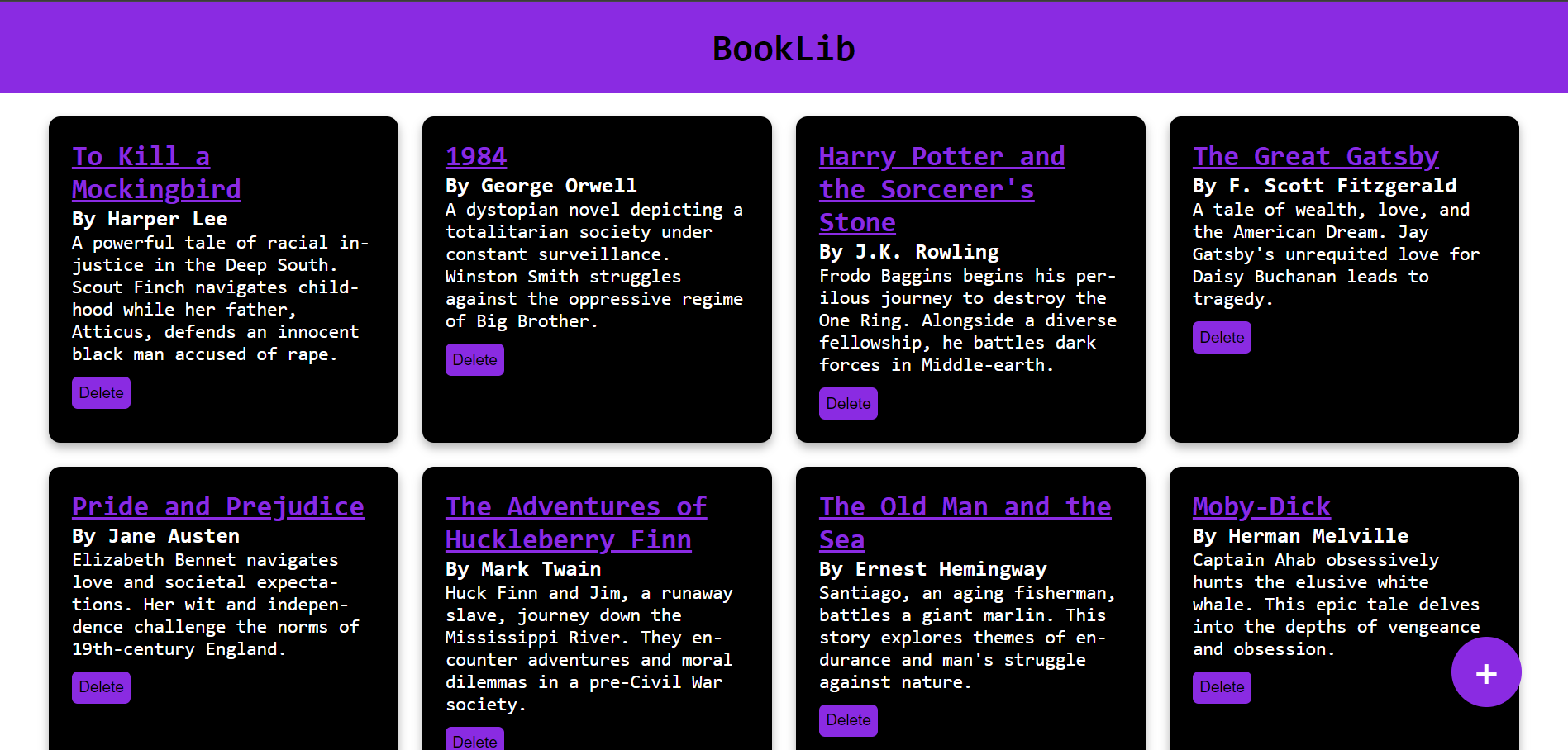 BookLib Project Image